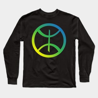 amazigh berber symbol with circle Long Sleeve T-Shirt